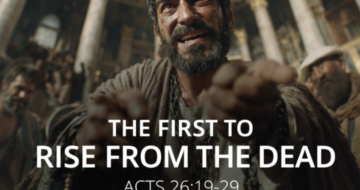 The First to Rise from the Dead